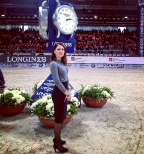 Gaia Vincenzi Longines FEI World Verona Fiera Cavalli